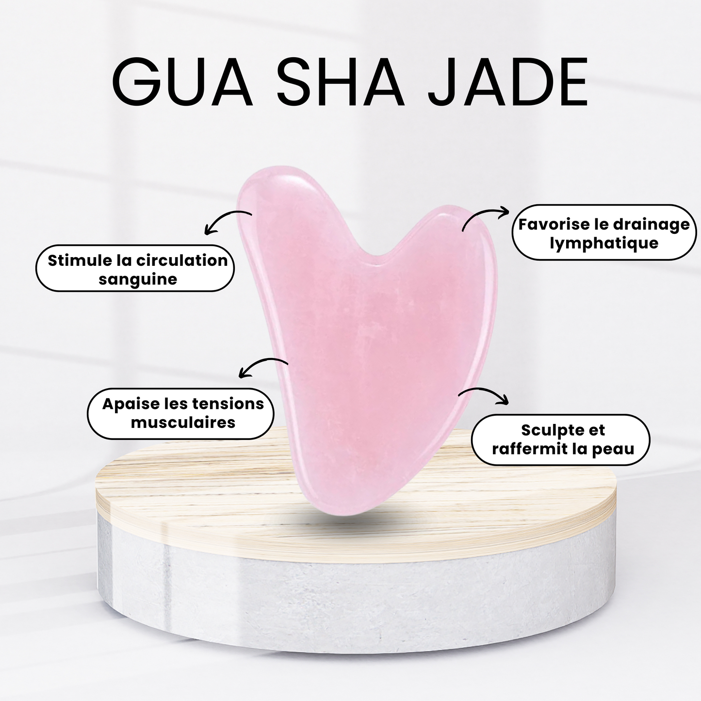 Gua Sha Jade Stone - SweetLifty