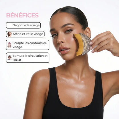 Brosse drainage lymphatique visage - SweetLifty