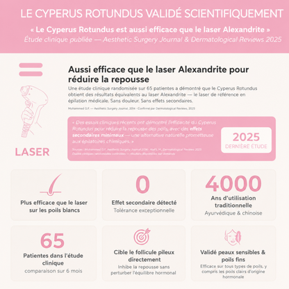 Huile pour réduire les poils – Formule 100 % naturelle